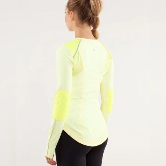 Lululemon Run Ice Queen Long Sleeve Reflective Shirt Size 4 - Picture 2 of 11